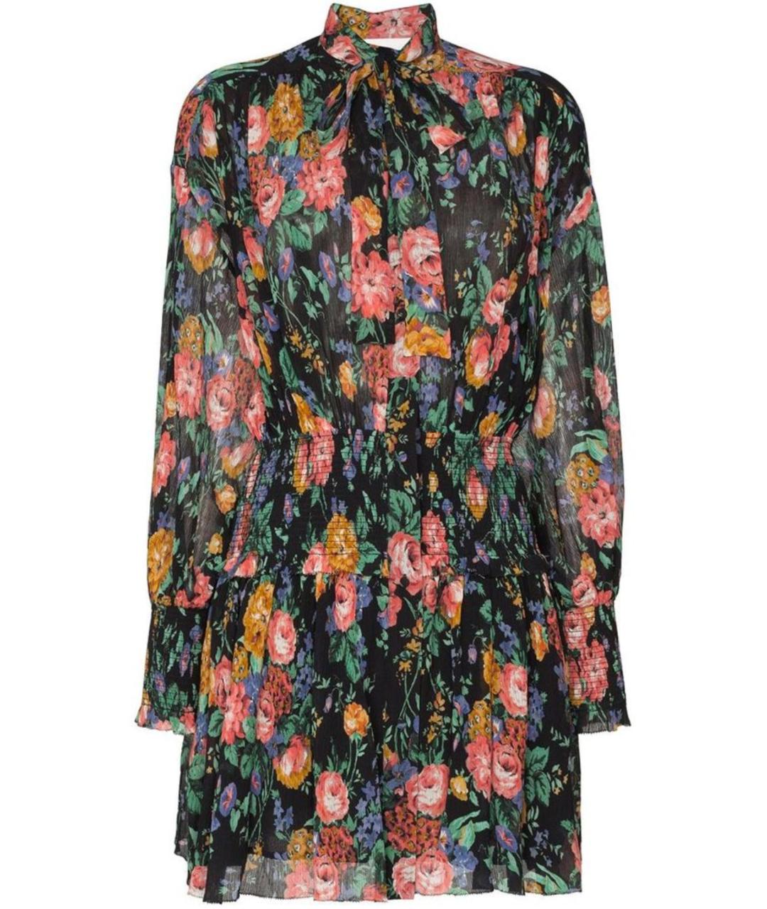 ZIMMERMANN Мульти вискозное коктейльное платье, фото 1