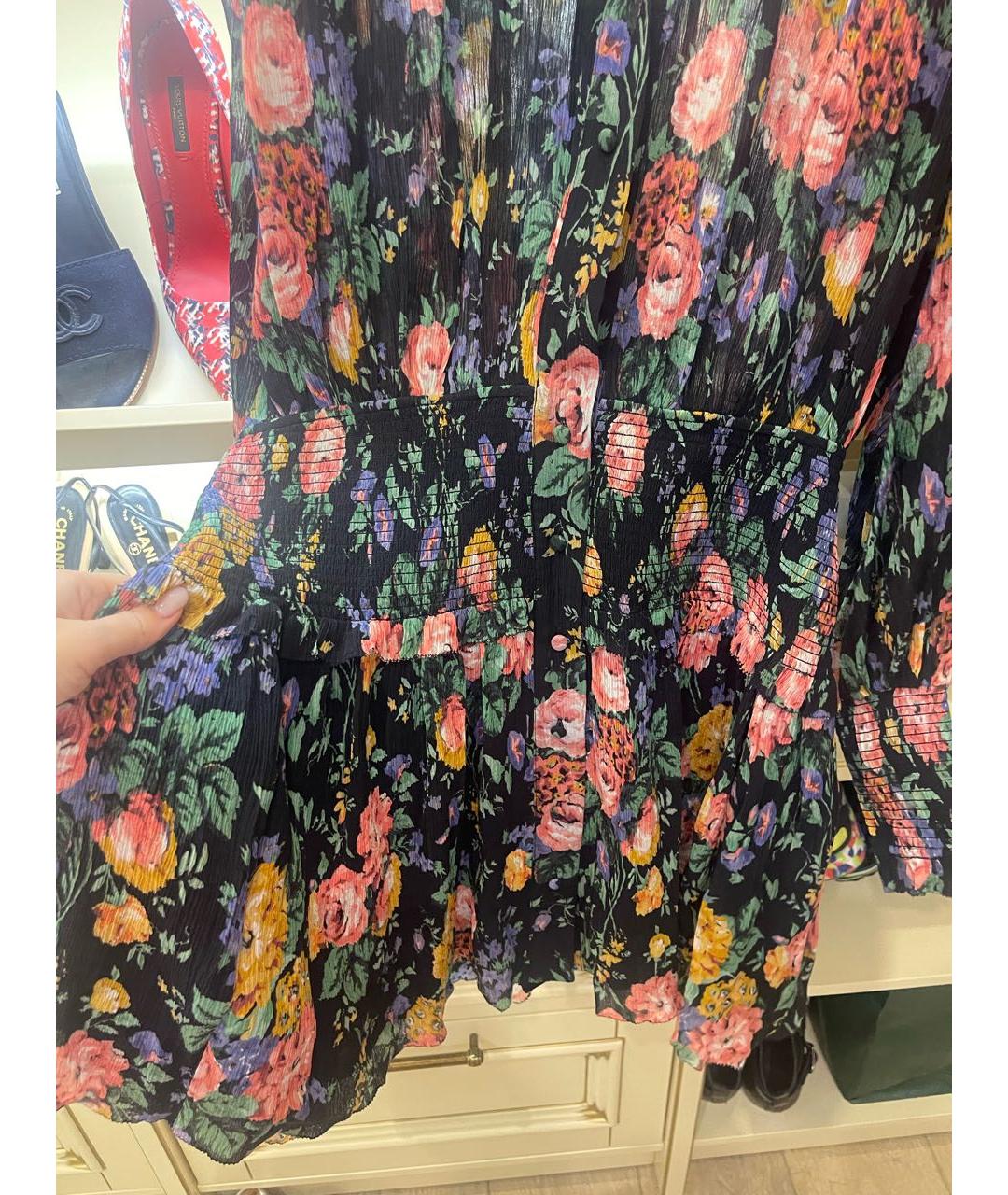 ZIMMERMANN Мульти вискозное коктейльное платье, фото 8