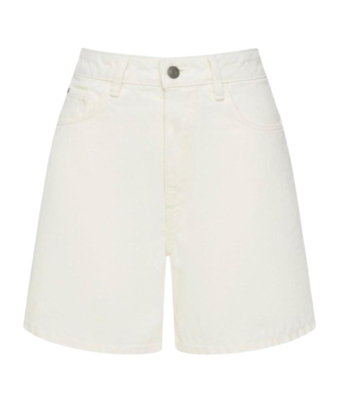 12 STOREEZ Белые хлопковые шорты, фото 1