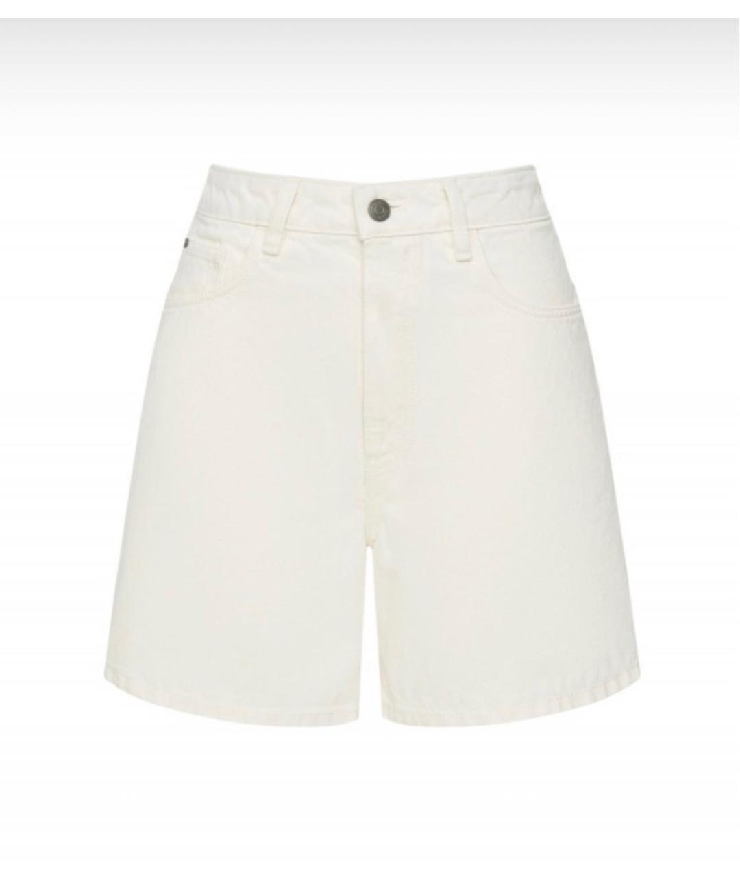 12 STOREEZ Белые хлопковые шорты, фото 8