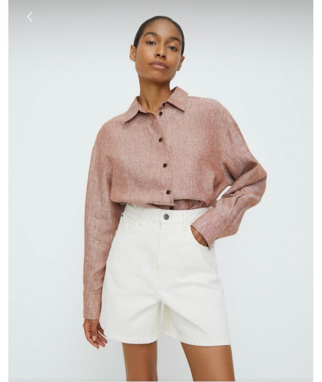 12 STOREEZ Белые хлопковые шорты, фото 5