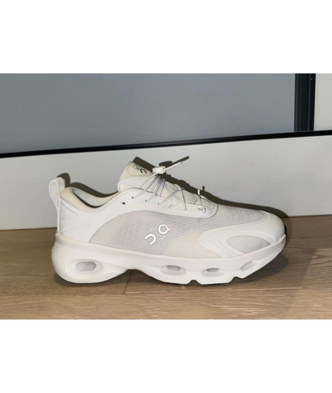 LOEWE Белые синтетические кроссовки, фото 5