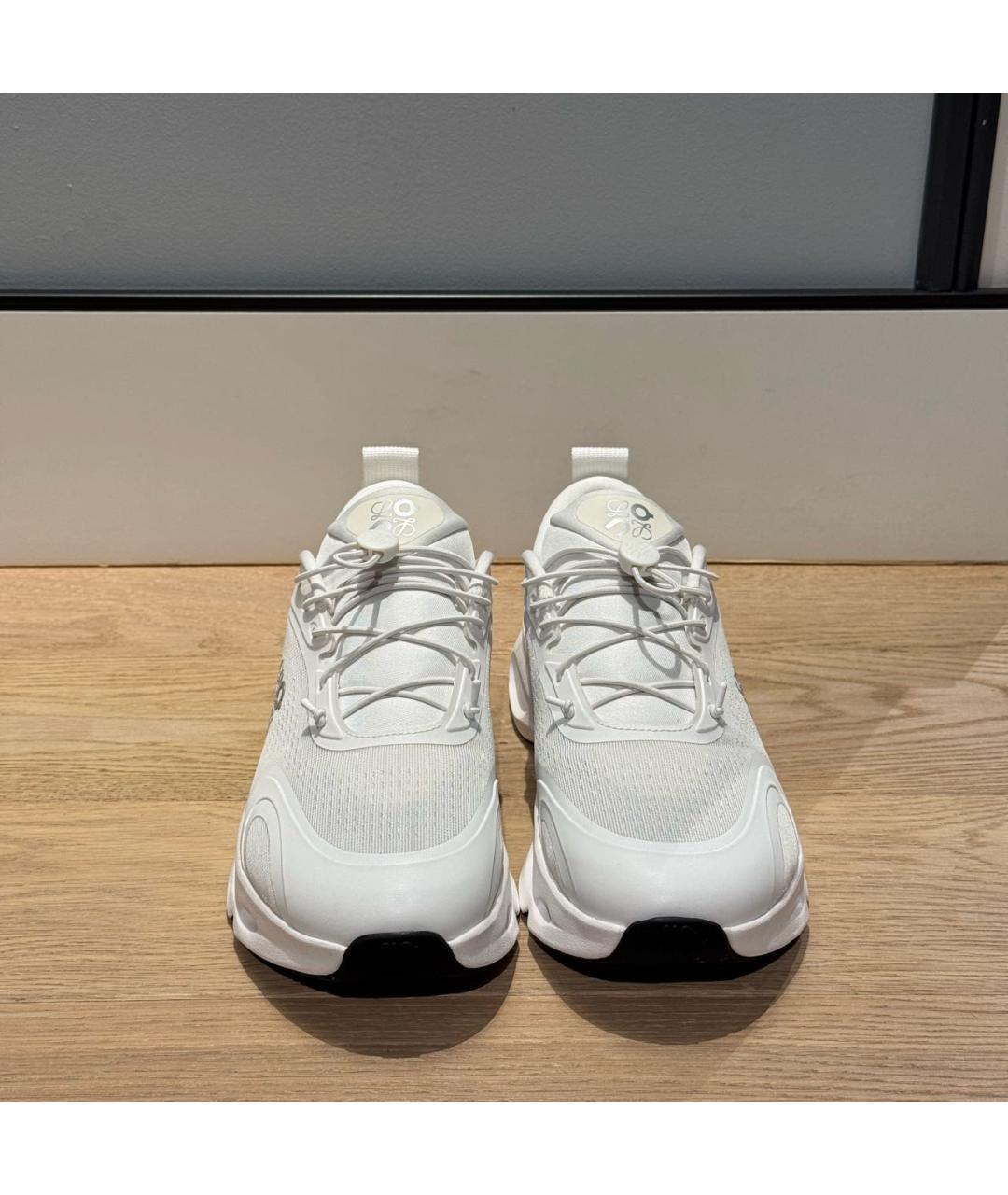 LOEWE Белые синтетические кроссовки, фото 2