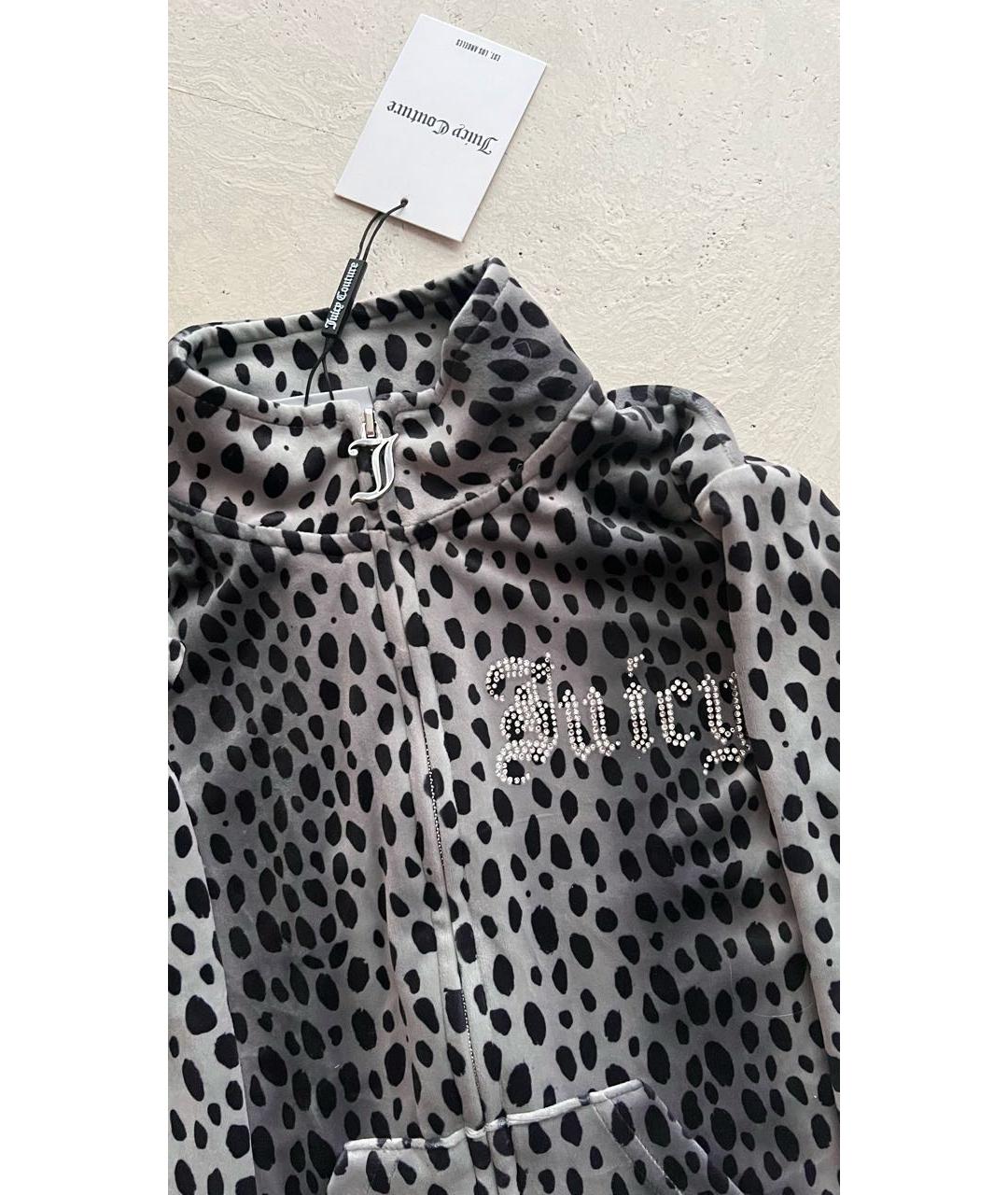 JUICY COUTURE Черный велюровый спортивные костюмы, фото 4