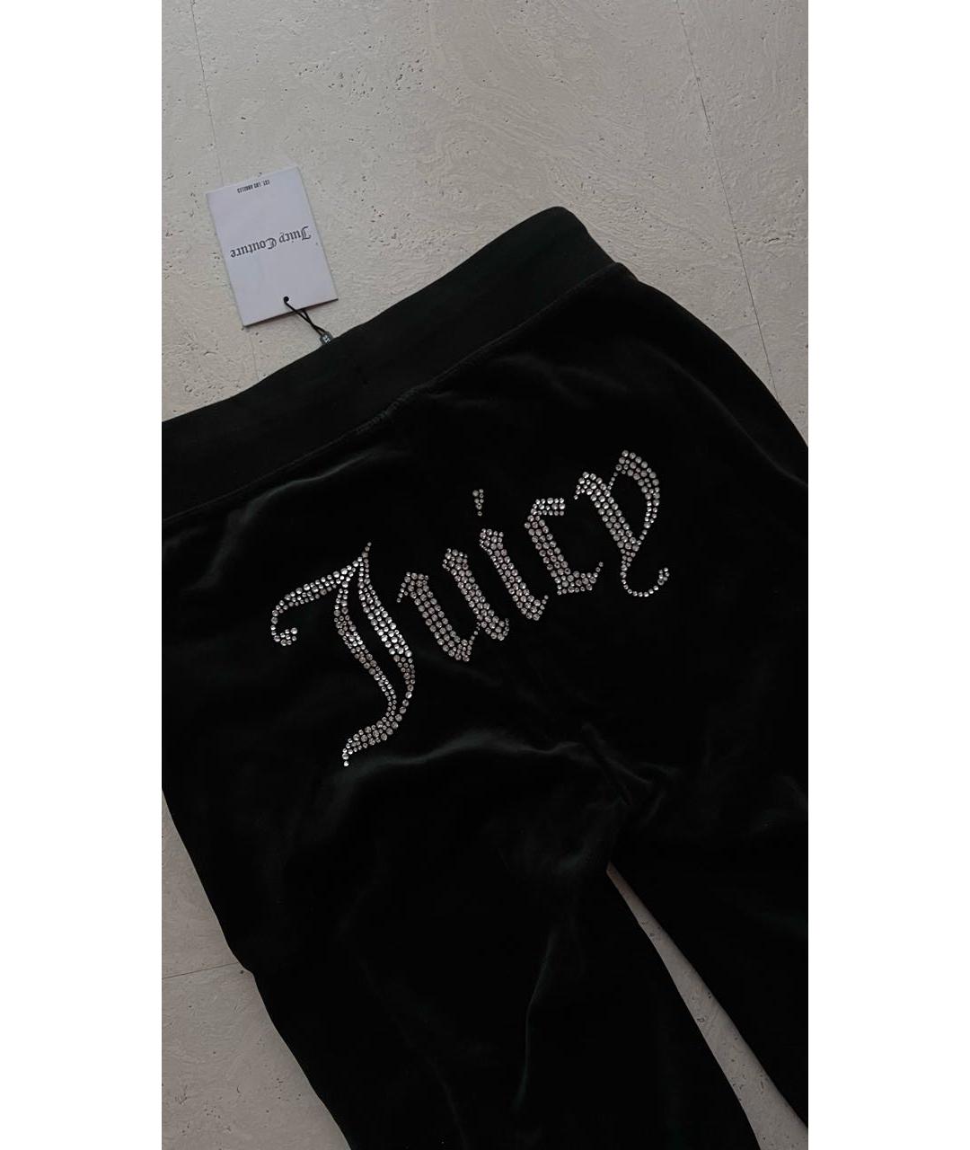 JUICY COUTURE Черный велюровый спортивные костюмы, фото 7