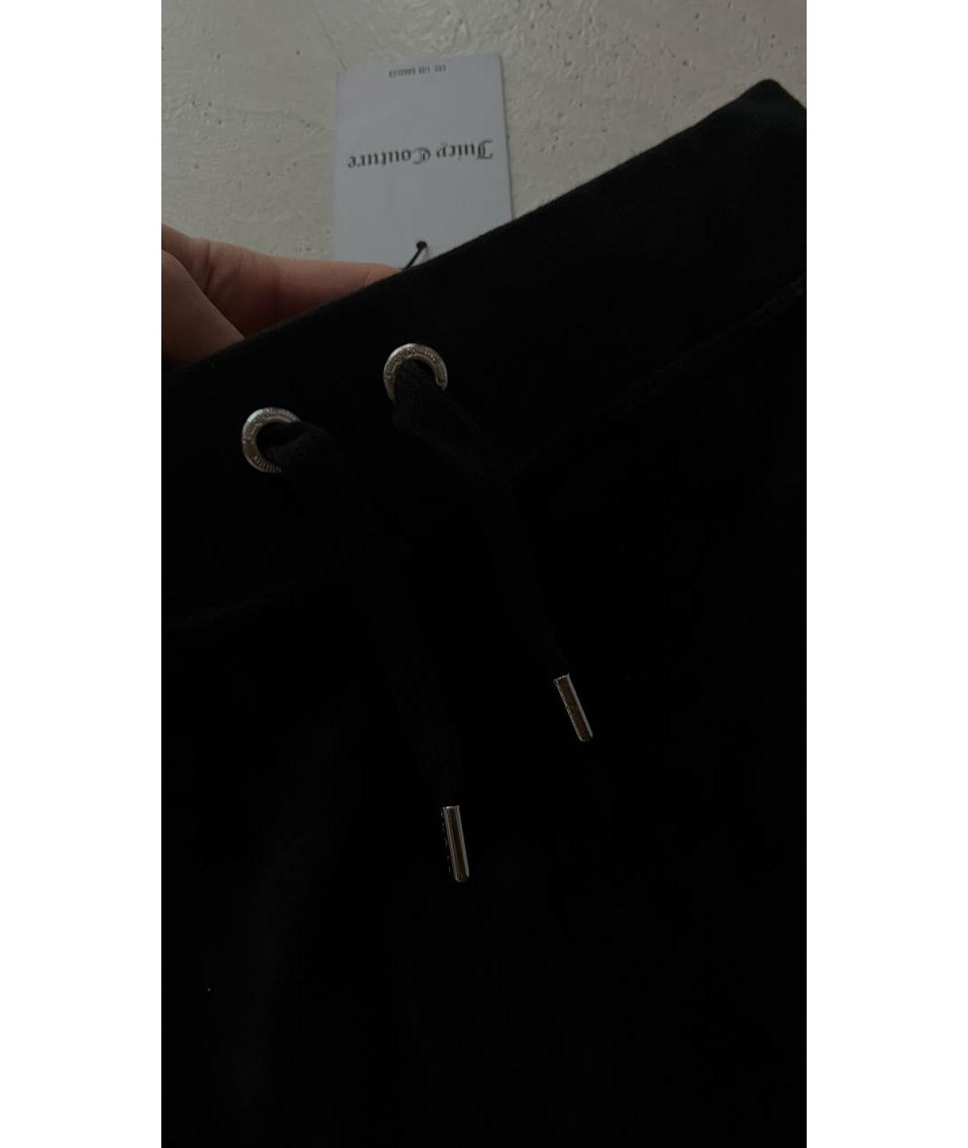 JUICY COUTURE Черный велюровый спортивные костюмы, фото 8