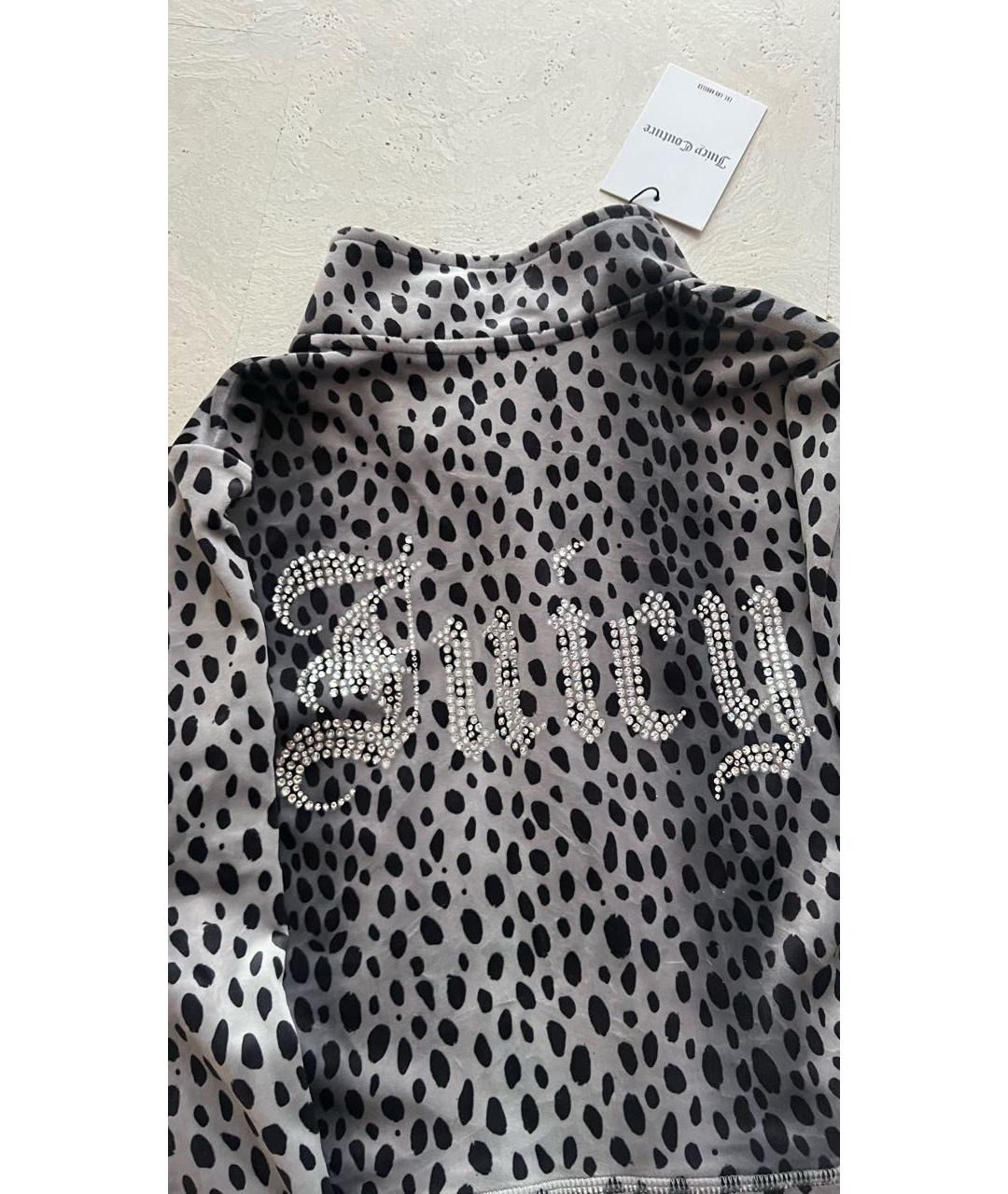 JUICY COUTURE Черный велюровый спортивные костюмы, фото 4