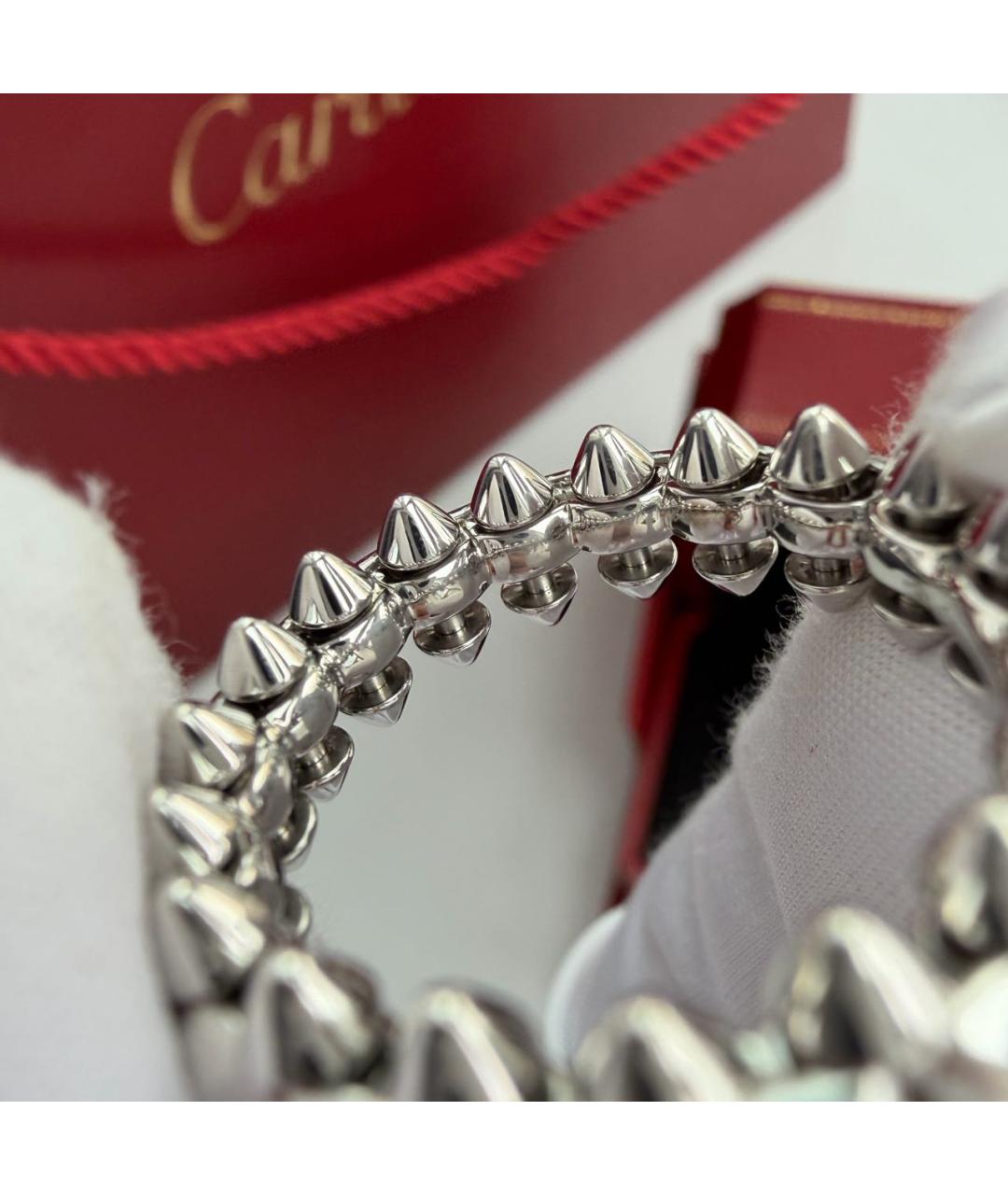 CARTIER Серебряное кольцо из белого золота, фото 5