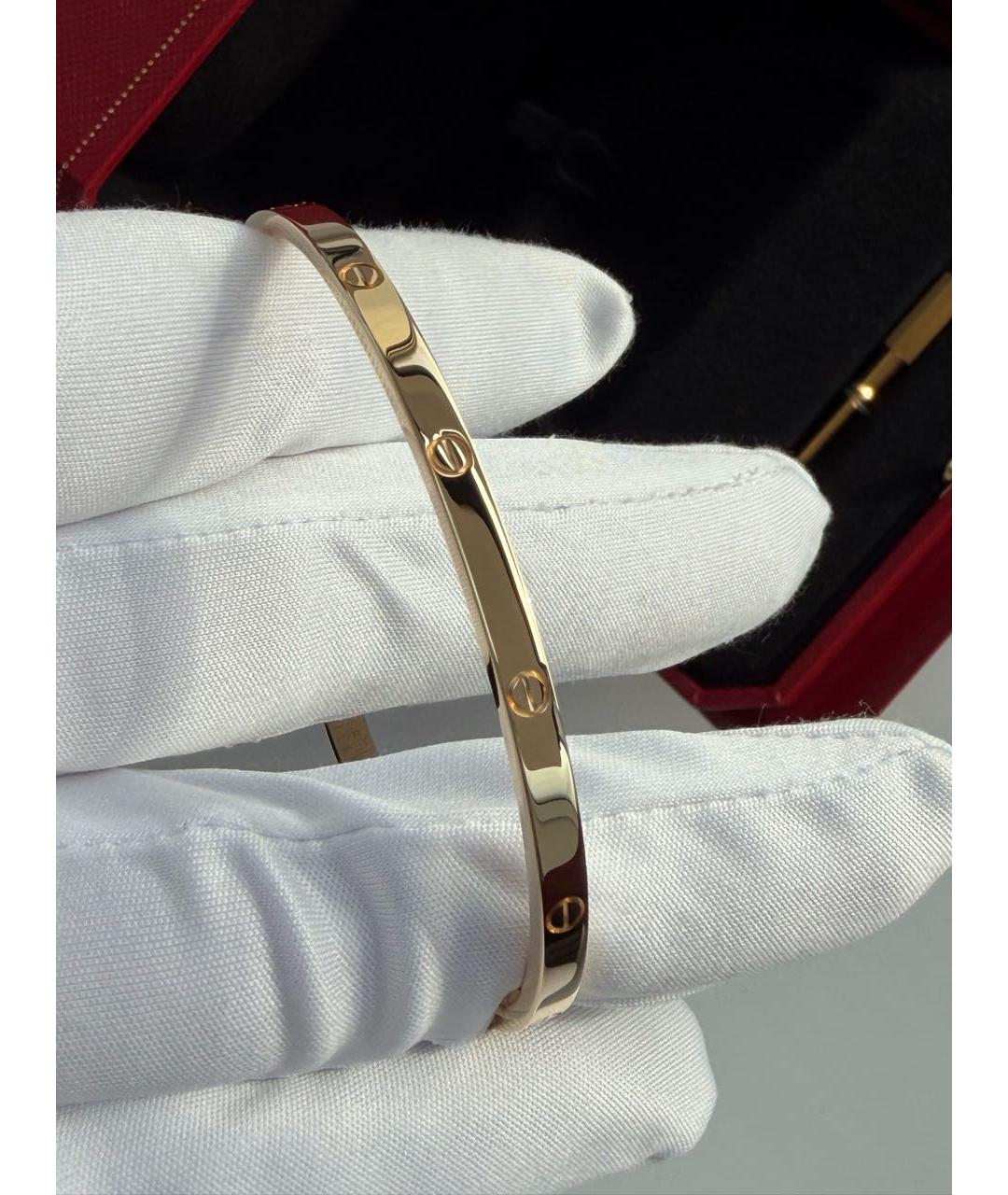 CARTIER Желтый браслет из желтого золота, фото 4