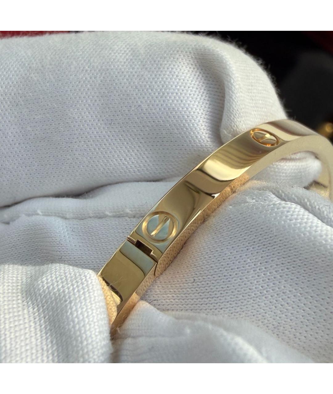 CARTIER Желтый браслет из желтого золота, фото 5