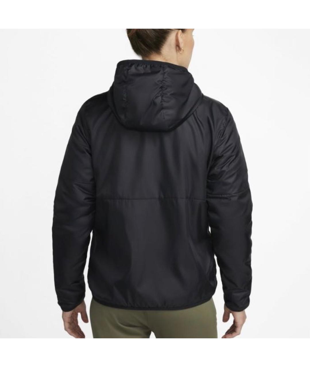 NIKE Черная полиэстеровая куртка, фото 3