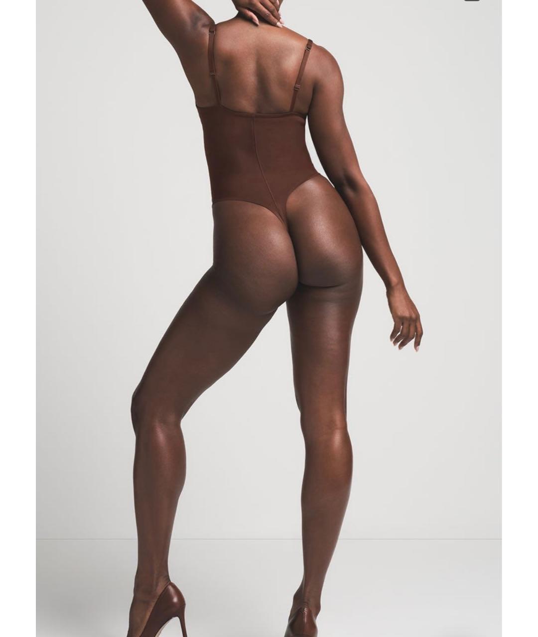 SKIMS Коричневое боди, фото 4
