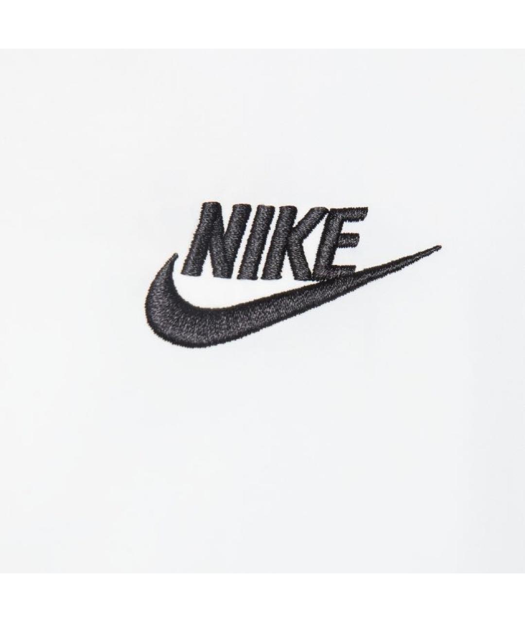 NIKE Белое полиэстеровое пальто, фото 3