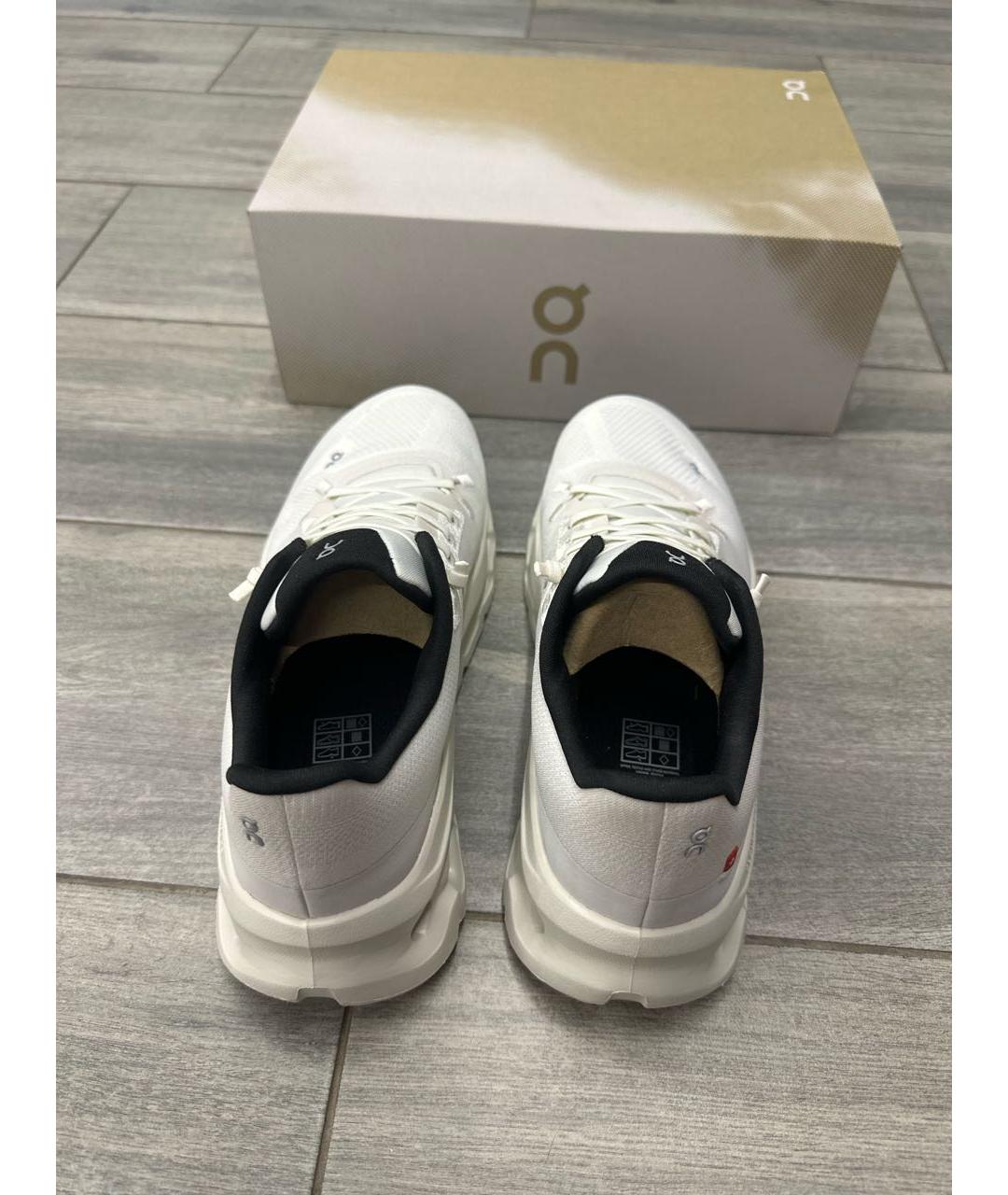 ON Белые текстильные кроссовки, фото 4