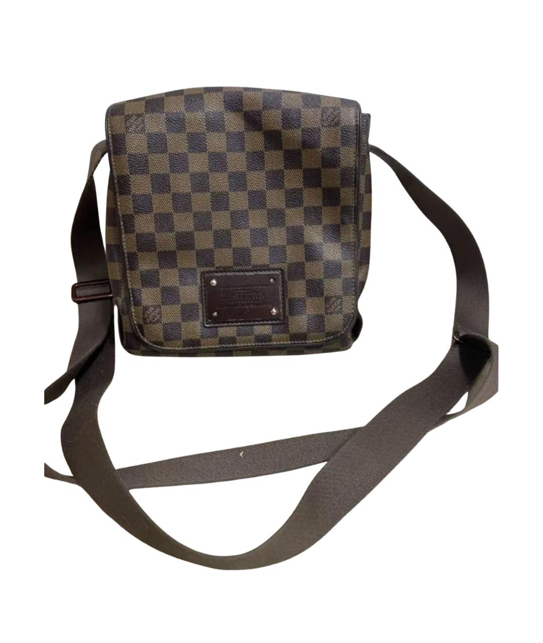 LOUIS VUITTON Коричневая сумка на плечо, фото 1