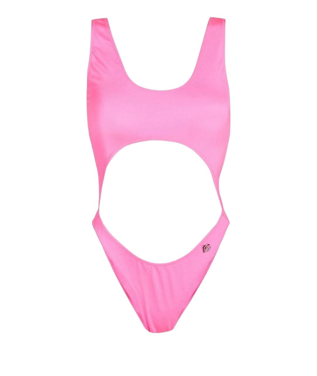 DOLCE&GABBANA Розовый купальник, фото 1