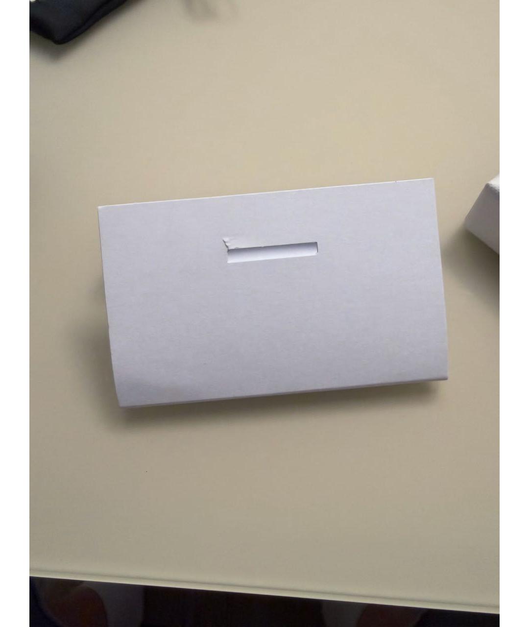 MIU MIU Белые металлические серьги, фото 8