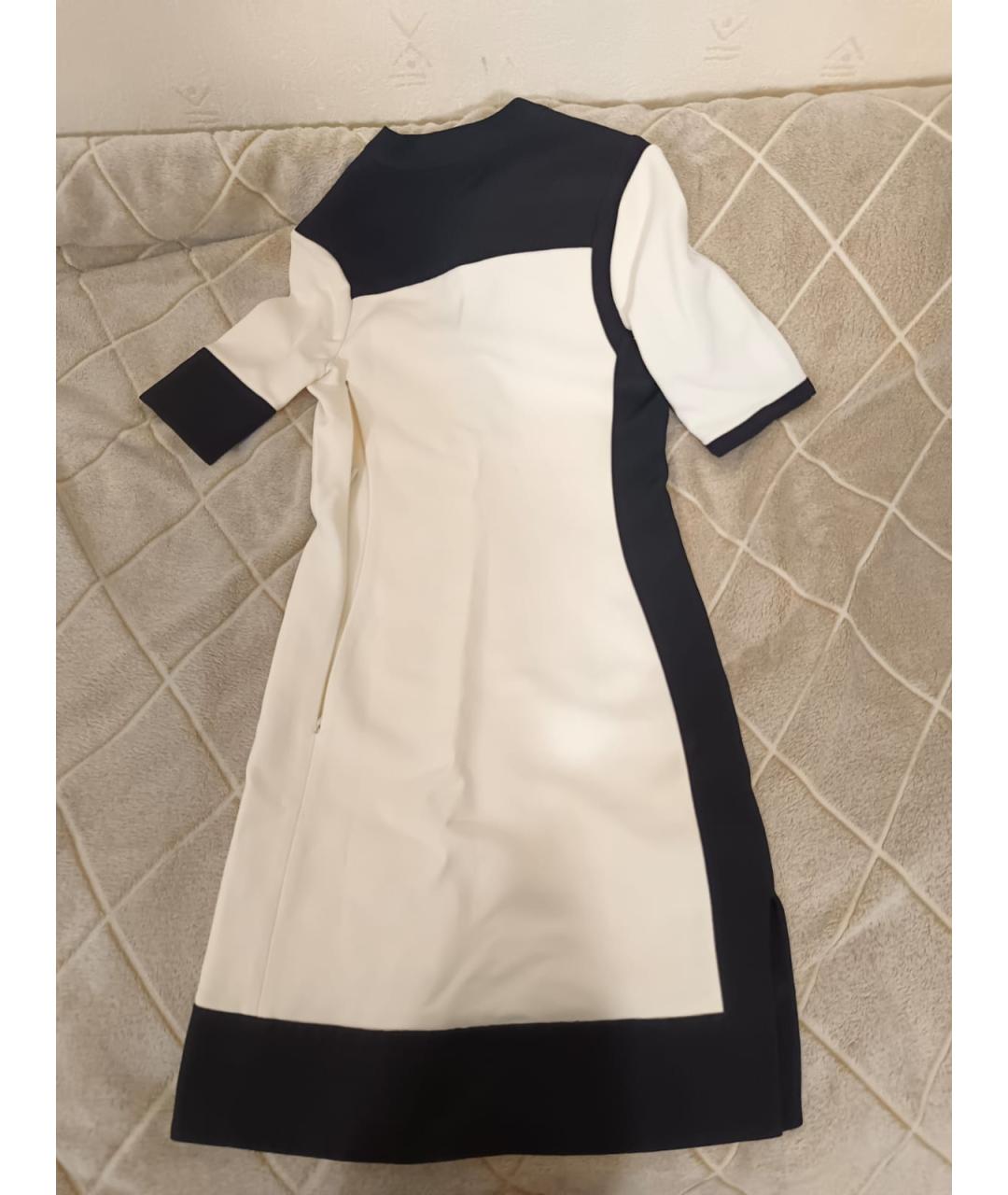 BALENCIAGA Бежевое ацетатное повседневное платье, фото 2