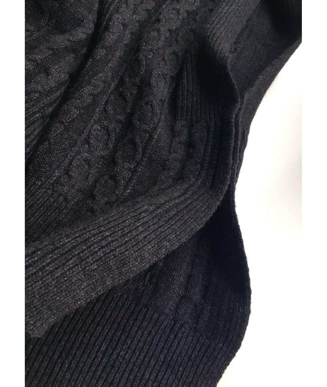 SEE BY CHLOE Антрацитовая шерстяная жилетка, фото 6