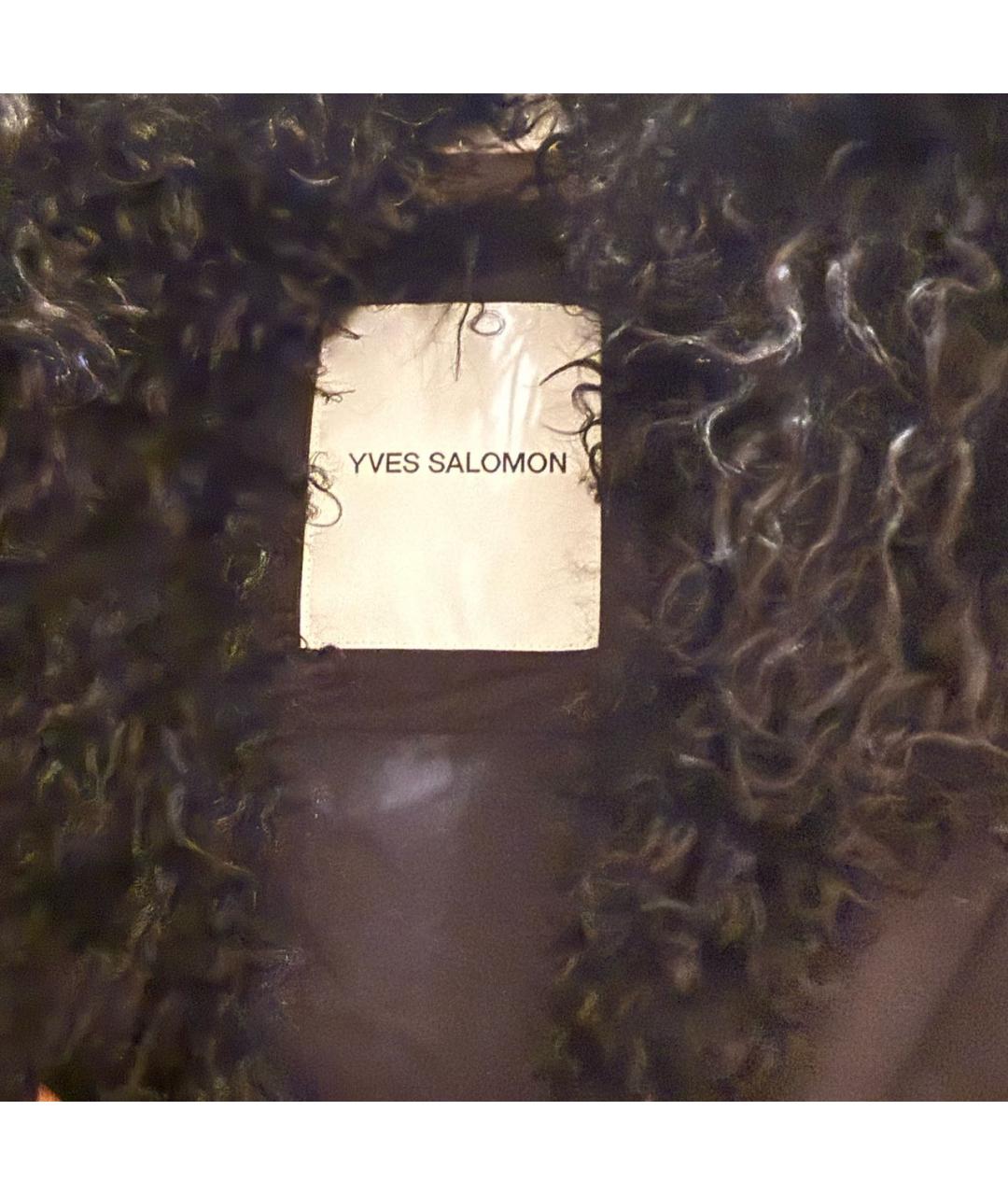 YVES SALOMON Черная полиамидовая парка, фото 3