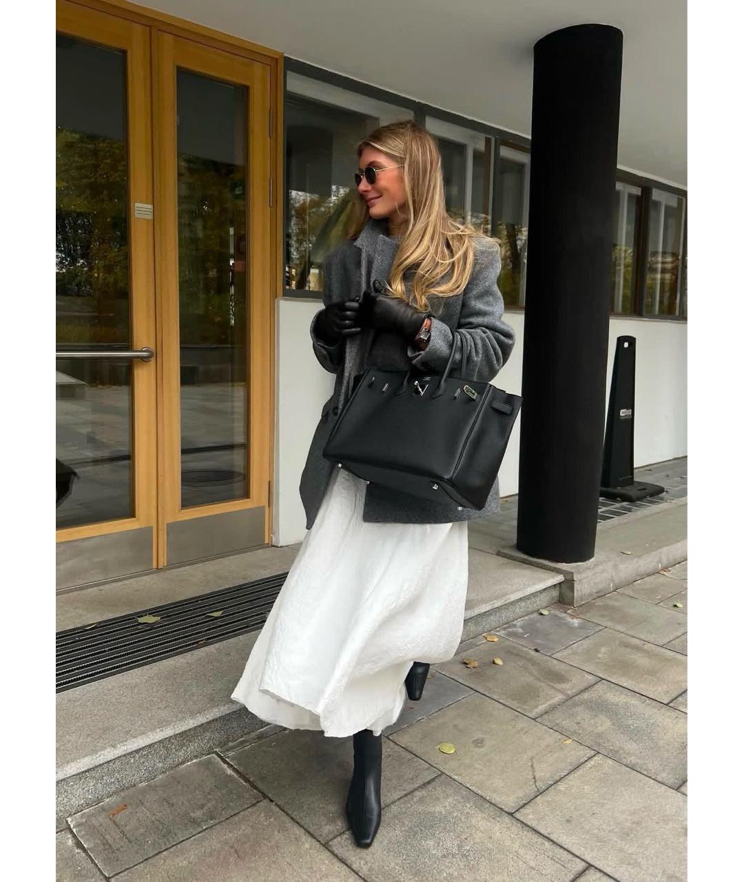 12 STOREEZ Серое шерстяное пальто, фото 5