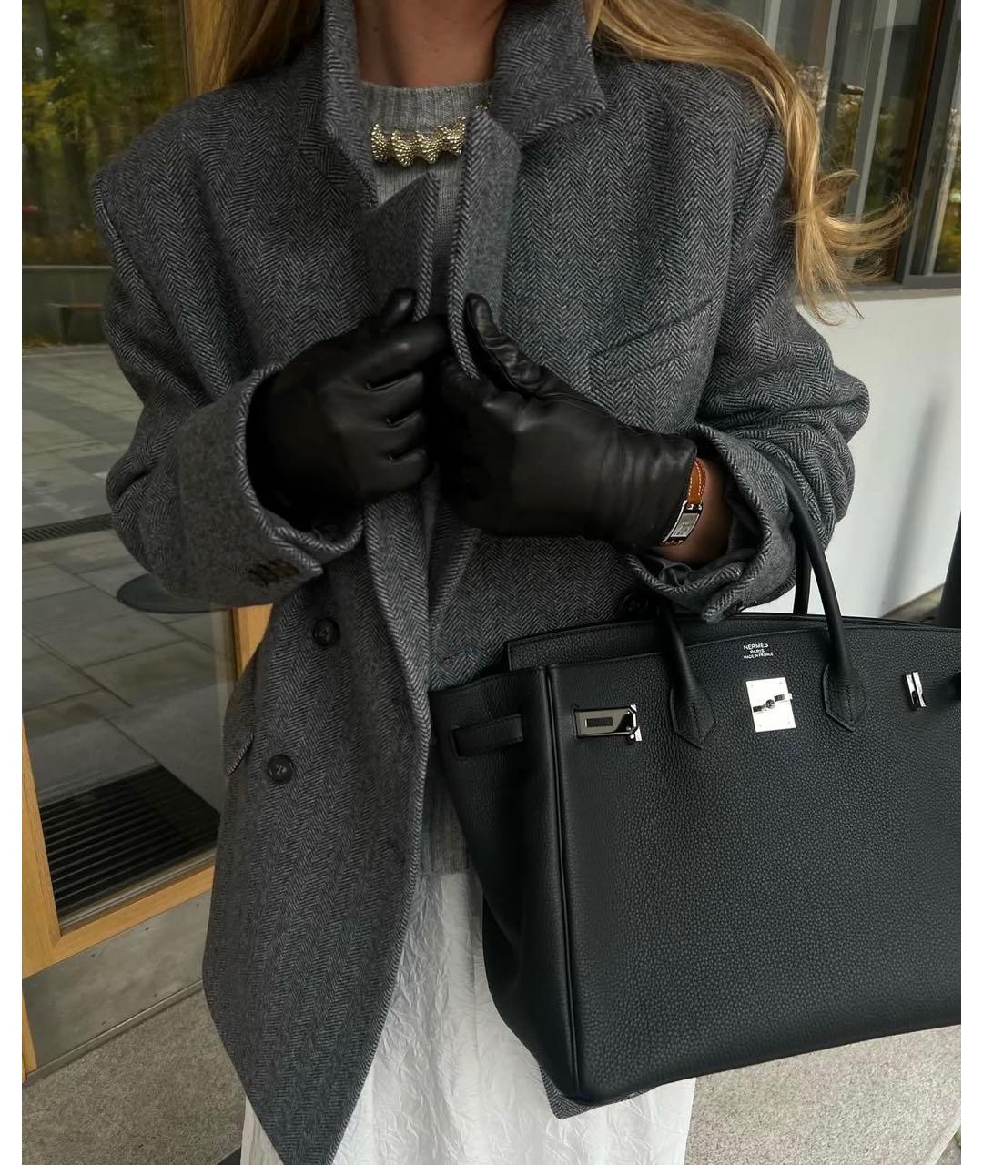 12 STOREEZ Серое шерстяное пальто, фото 3