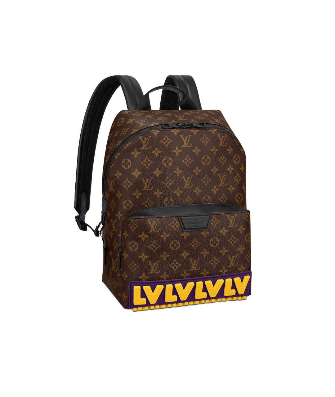 LOUIS VUITTON Коричневый рюкзак, фото 4