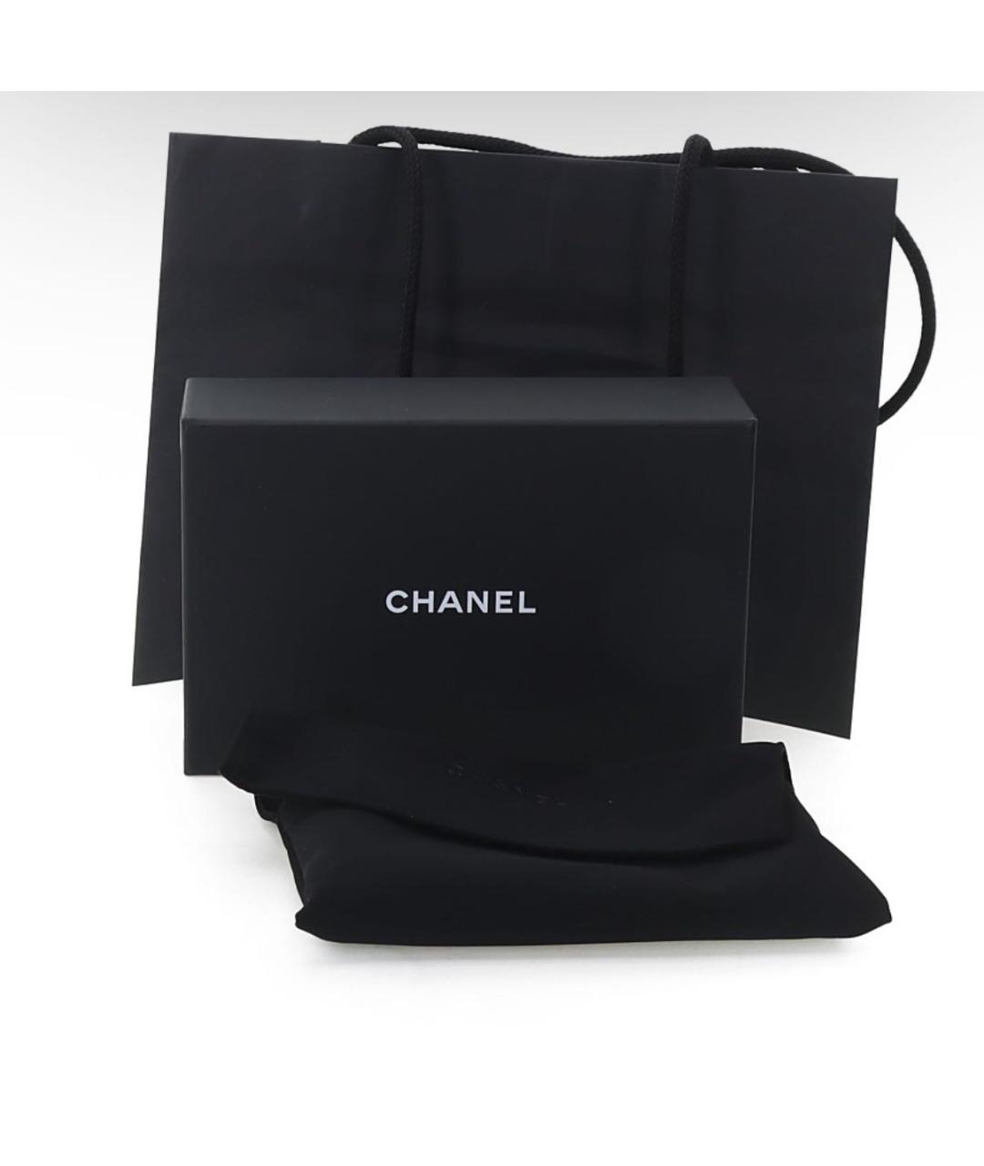 CHANEL Черная кожаная сумка через плечо, фото 2