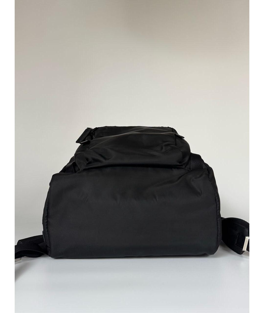 PRADA Черный тканевый рюкзак, фото 8