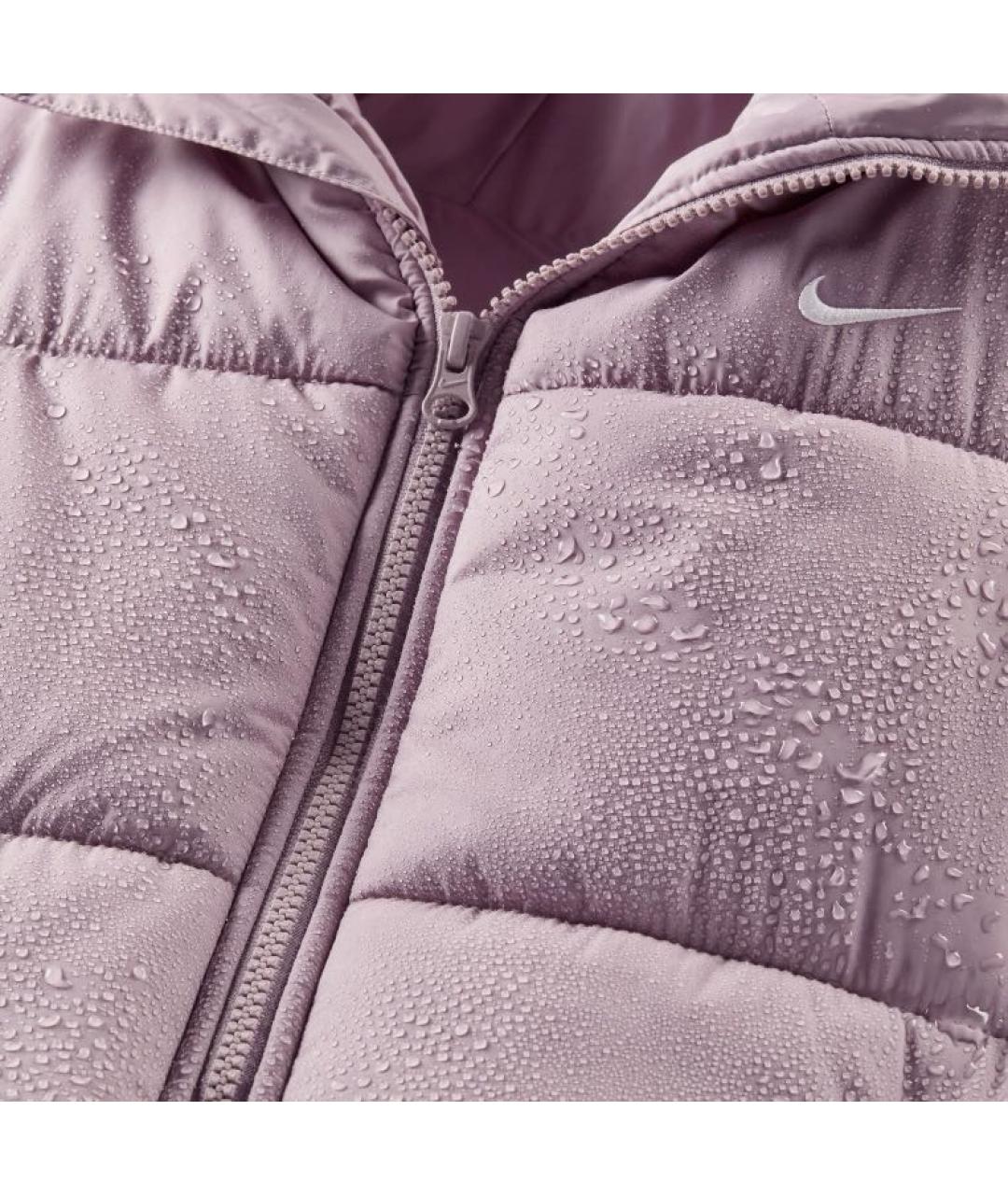 NIKE Розовый полиэстеровый пуховик, фото 5