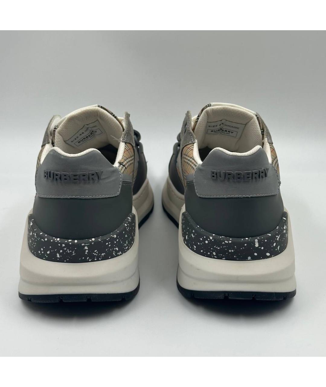 BURBERRY Мульти низкие кроссовки / кеды, фото 4