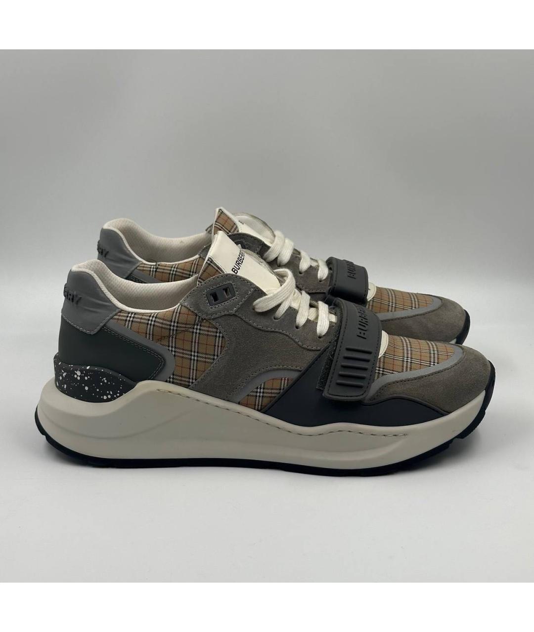 BURBERRY Мульти низкие кроссовки / кеды, фото 6