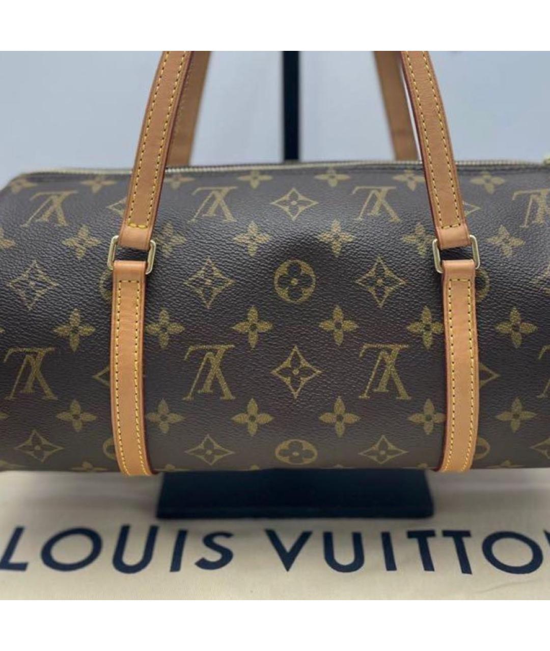 LOUIS VUITTON Коричневая сумка через плечо, фото 2