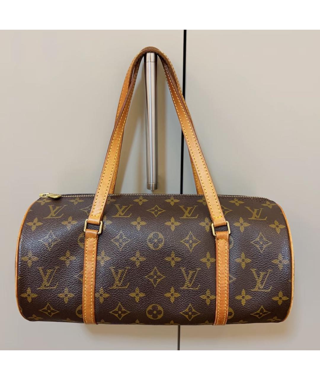 LOUIS VUITTON Коричневая сумка через плечо, фото 5