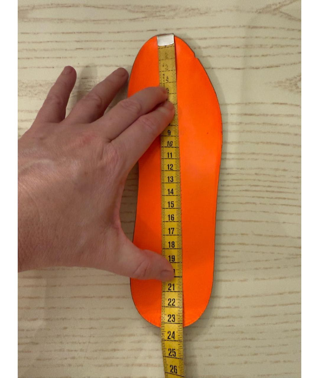 GUCCI Оранжевое кожаные кеды, фото 6