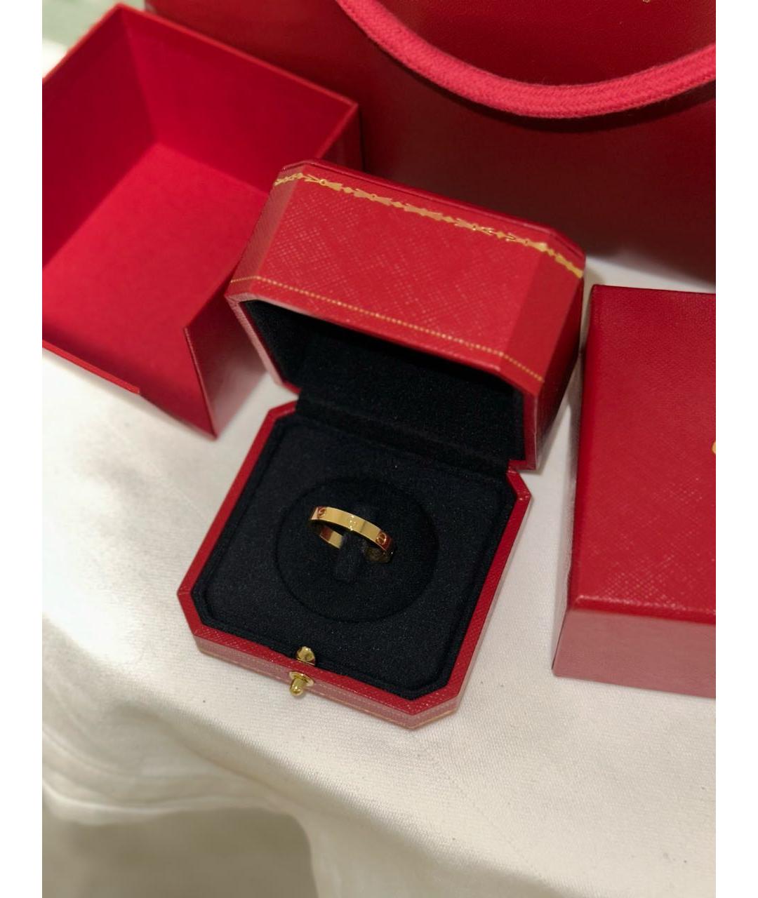 CARTIER Золотое кольцо из желтого золота, фото 5