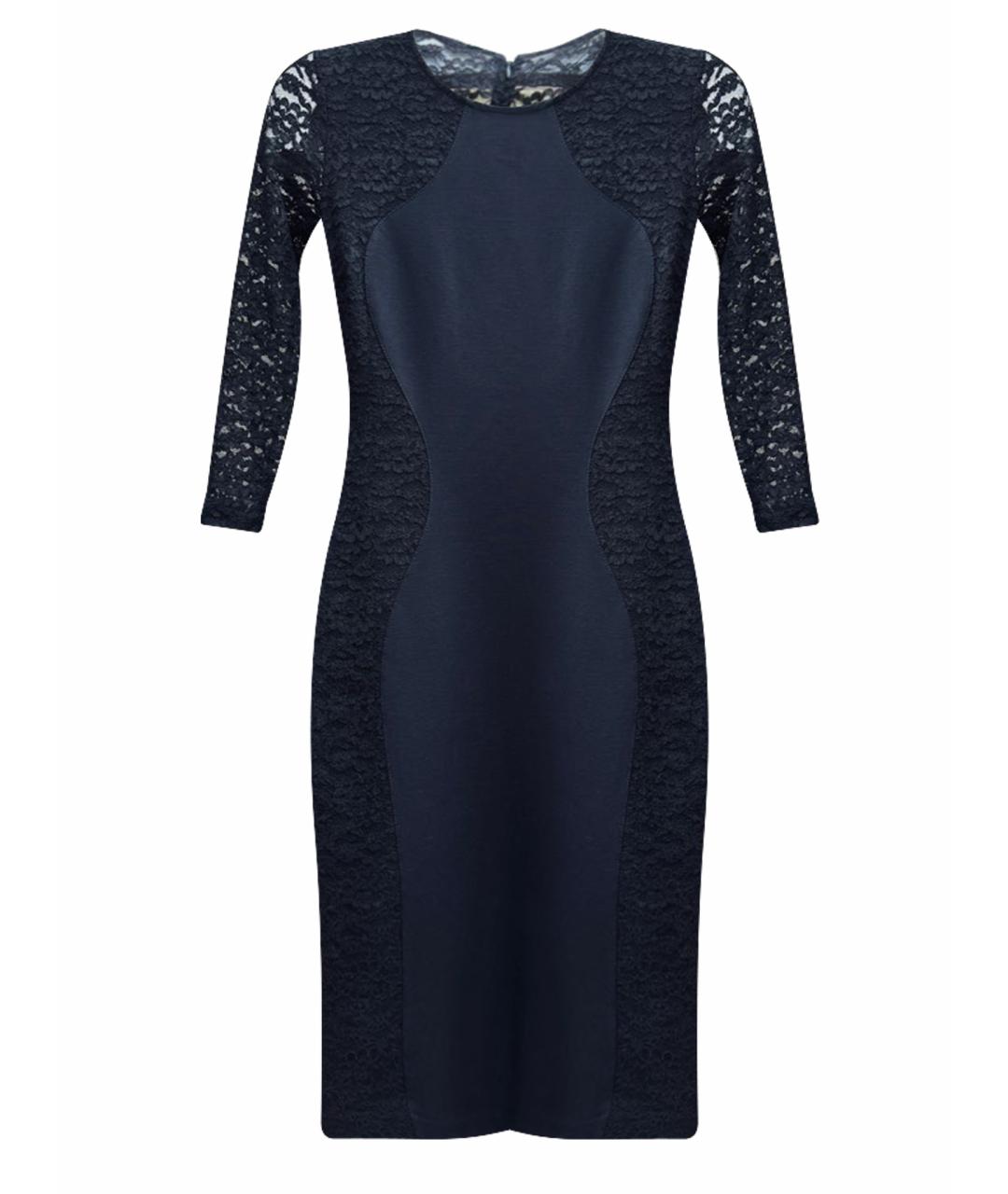 BLUMARINE Черное вискозное вечернее платье, фото 1