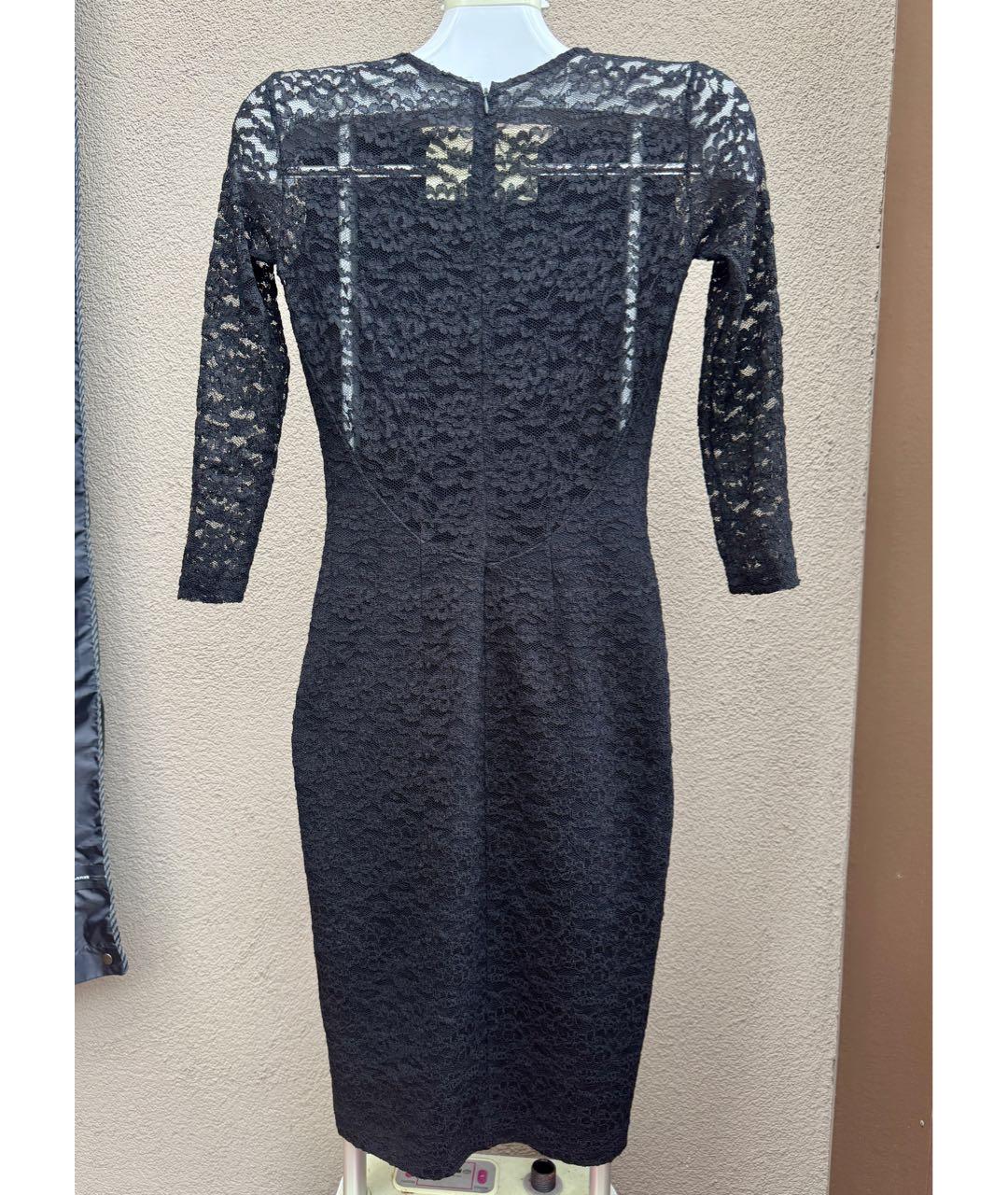 BLUMARINE Черное вискозное вечернее платье, фото 2