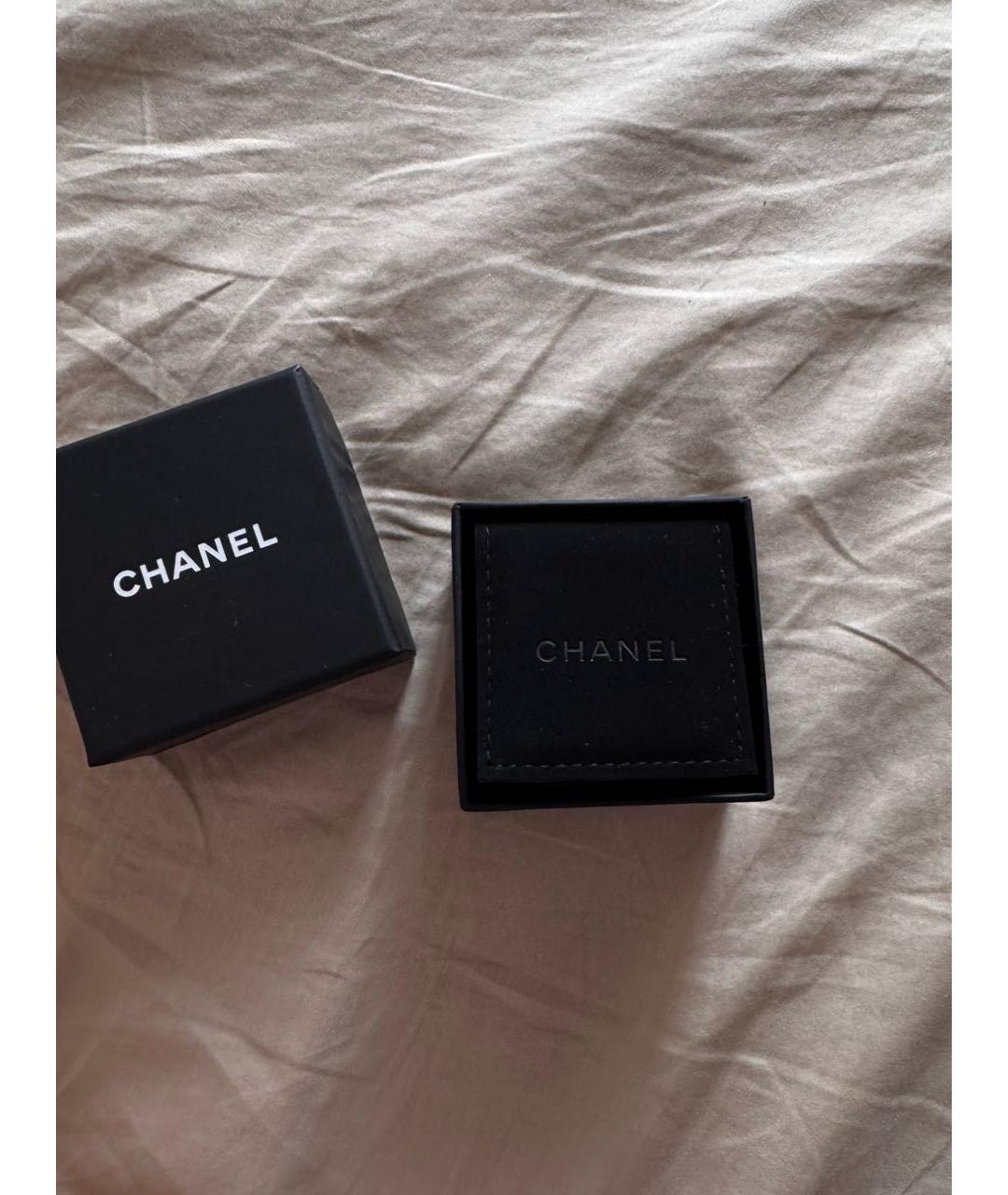 CHANEL Серебряные металлические серьги, фото 6