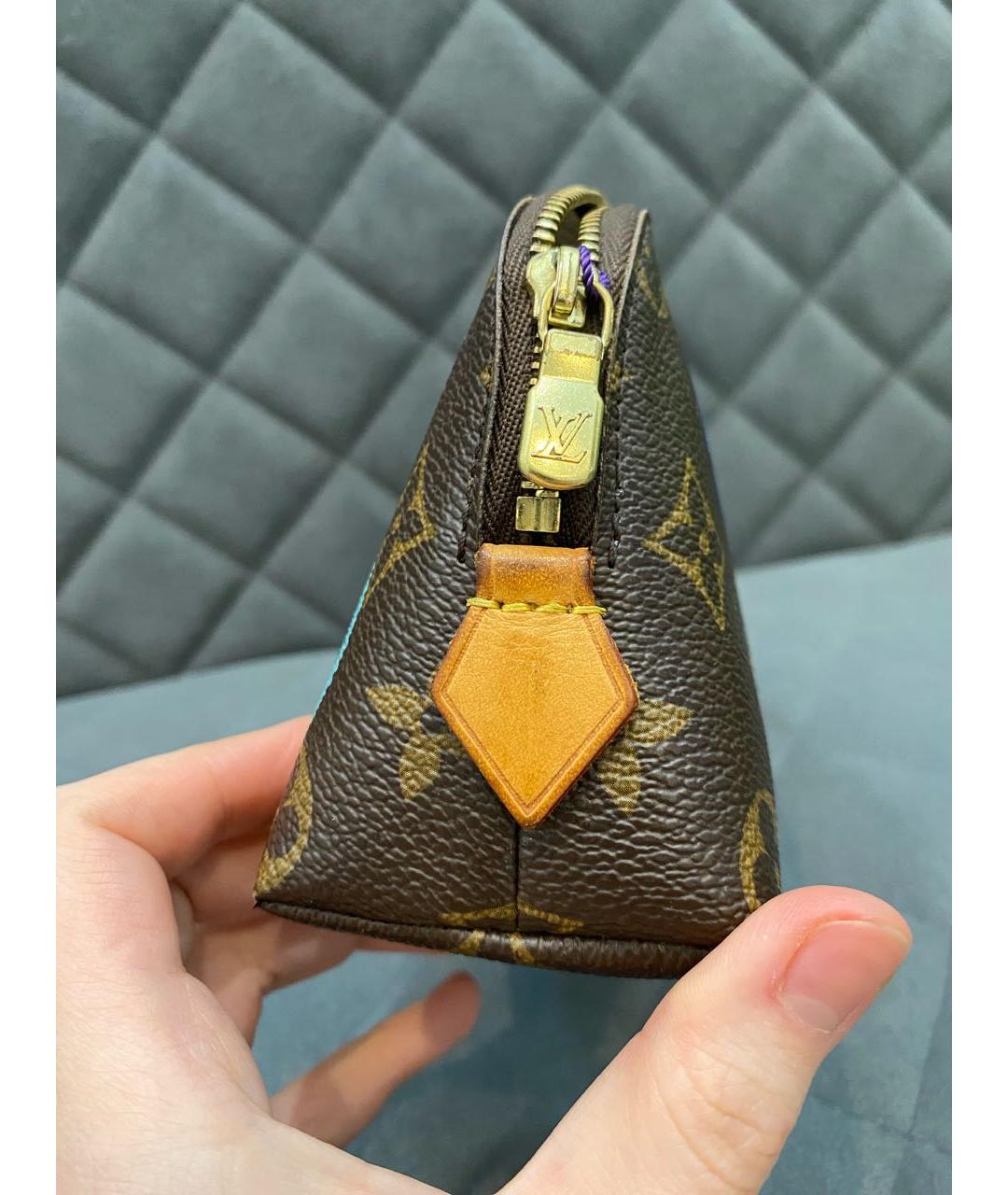 LOUIS VUITTON Мульти кожаная косметичка, фото 3