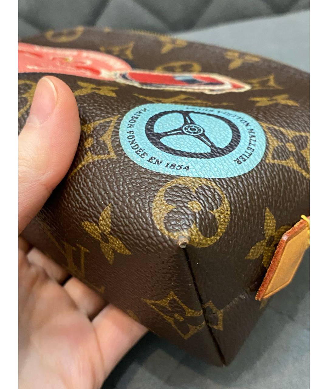 LOUIS VUITTON Мульти кожаная косметичка, фото 6