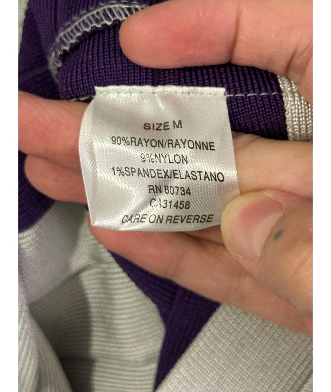 HERVE LEGER Мульти коктейльное платье, фото 7