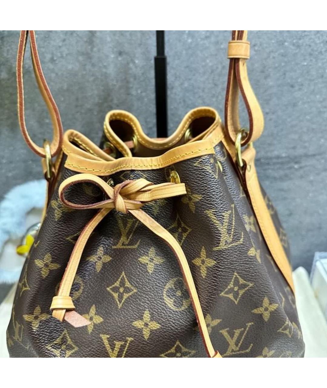 LOUIS VUITTON Коричневая сумка через плечо, фото 2
