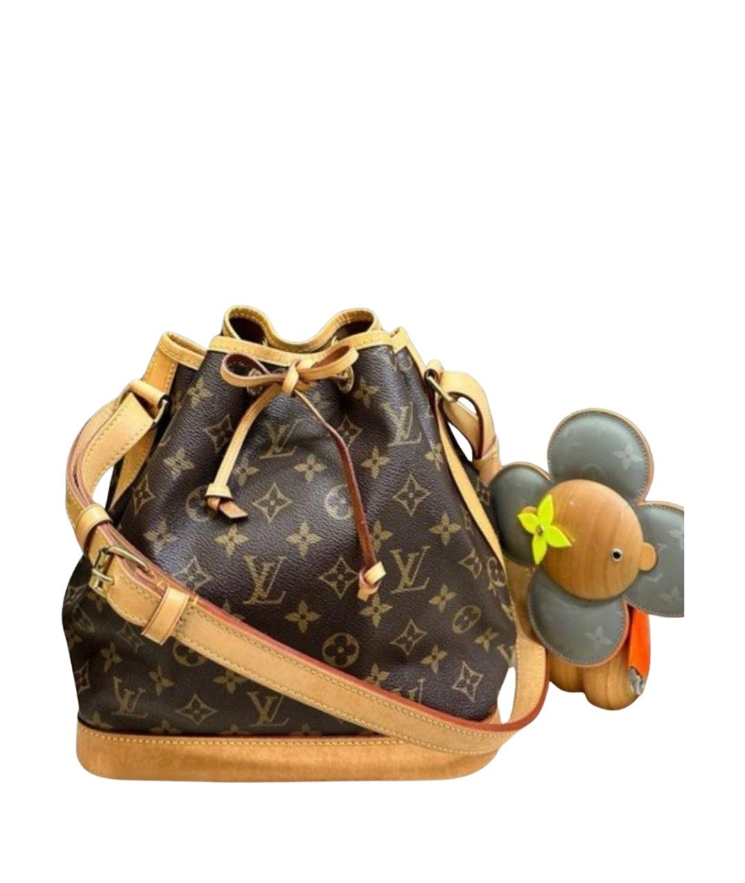 LOUIS VUITTON Коричневая сумка через плечо, фото 5