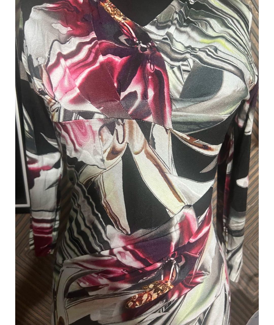 ESCADA Мульти вискозное повседневное платье, фото 4