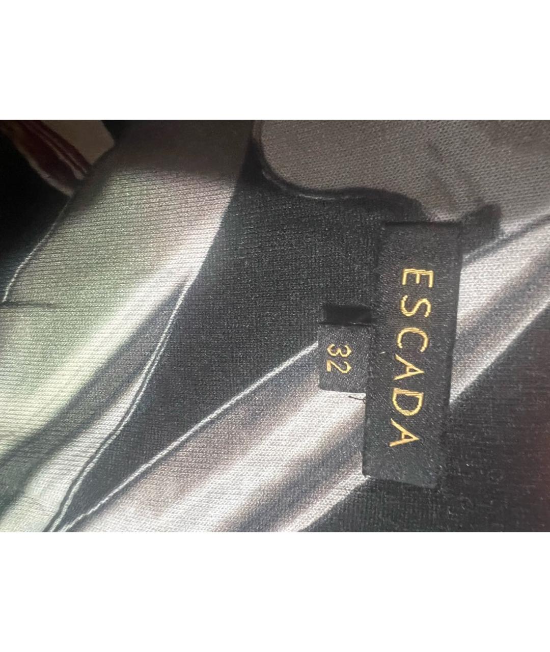 ESCADA Мульти вискозное повседневное платье, фото 5