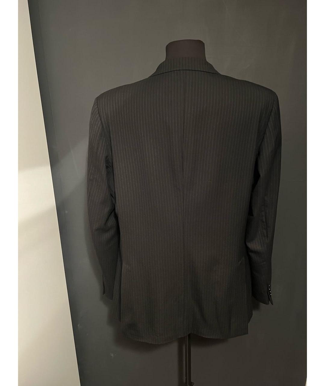 DOLCE&GABBANA Черный шерстяной пиджак, фото 2