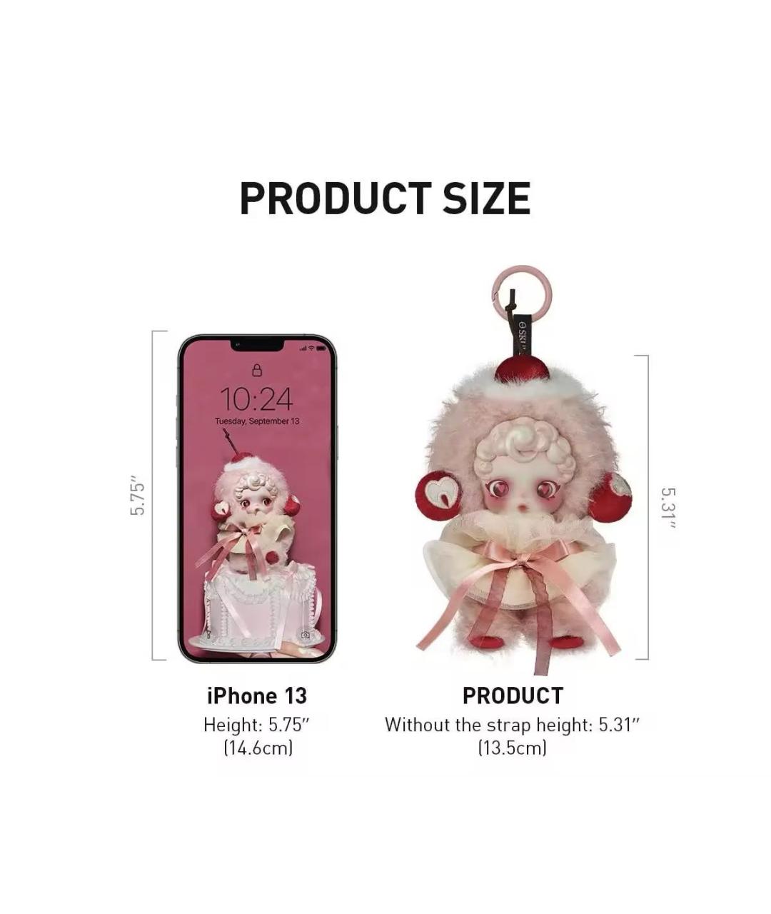 POP MART Розовый брелок, фото 5