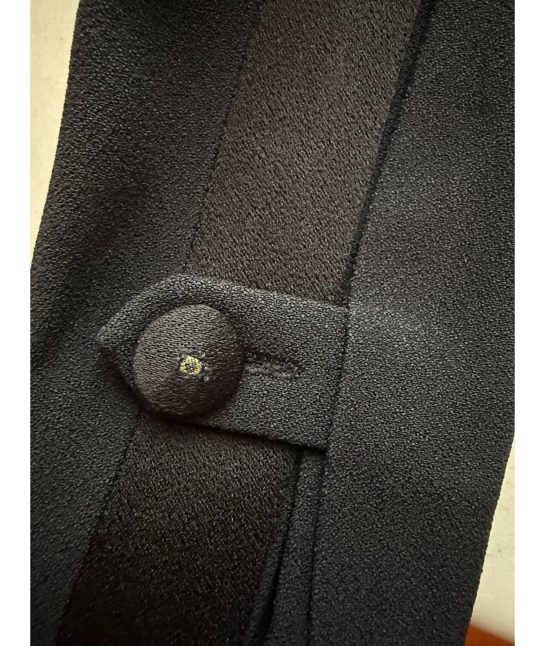 SAINT LAURENT Черный полиэстеровый комбинезон, фото 5