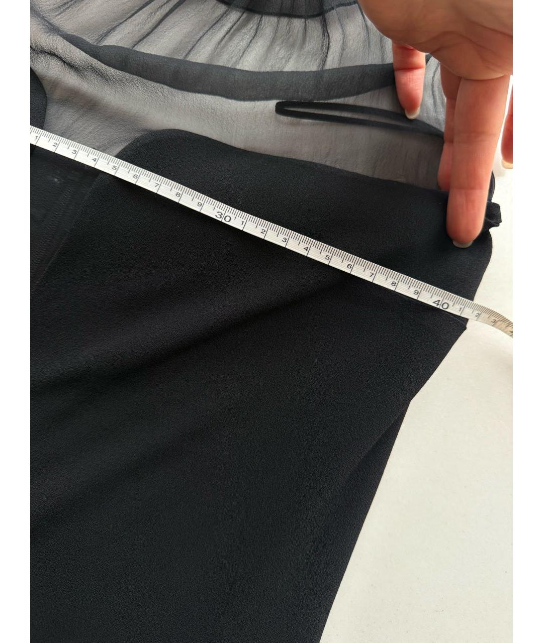 SAINT LAURENT Черный полиэстеровый комбинезон, фото 8